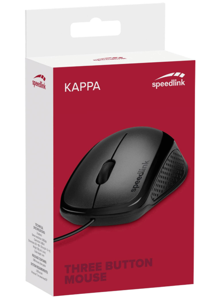 Mouse Speedlink Kappa USB Black