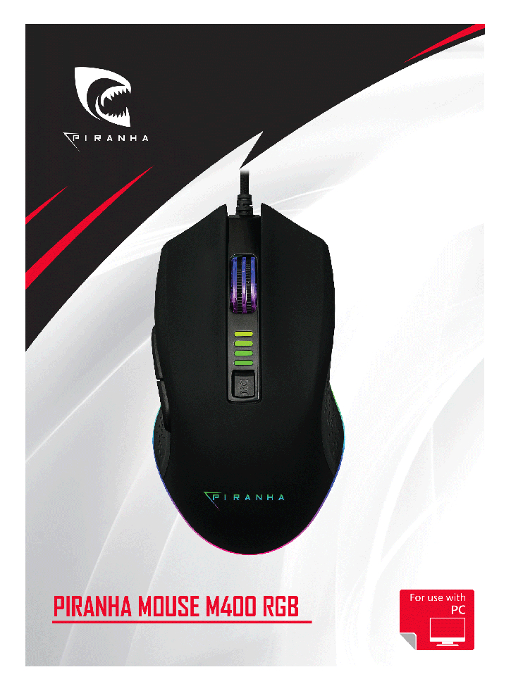 Mouse Piranha M400 RGB