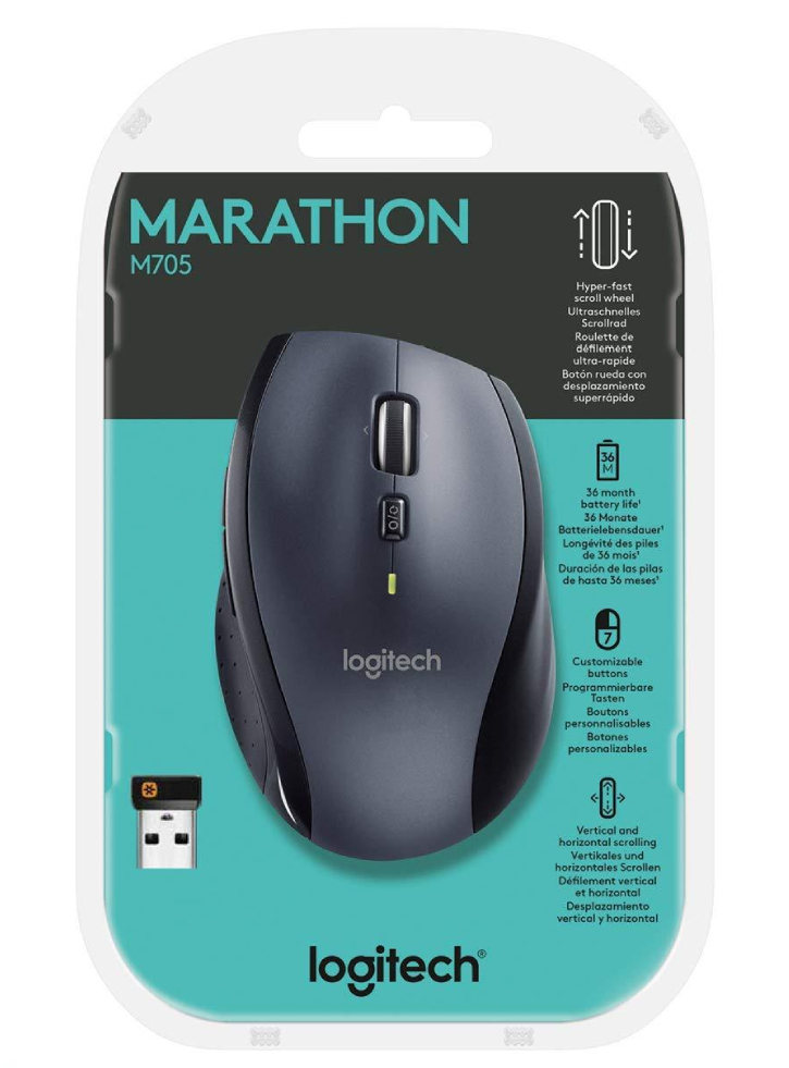 Mouse Logitech M705 Wireless Silver