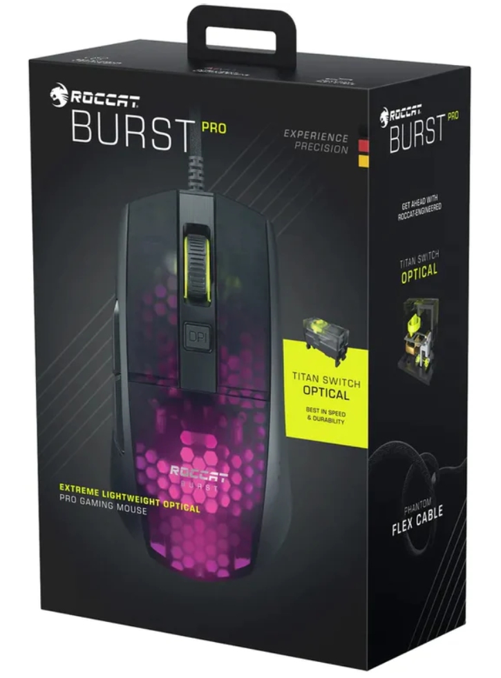 Mouse Roccat Burst Pro Black