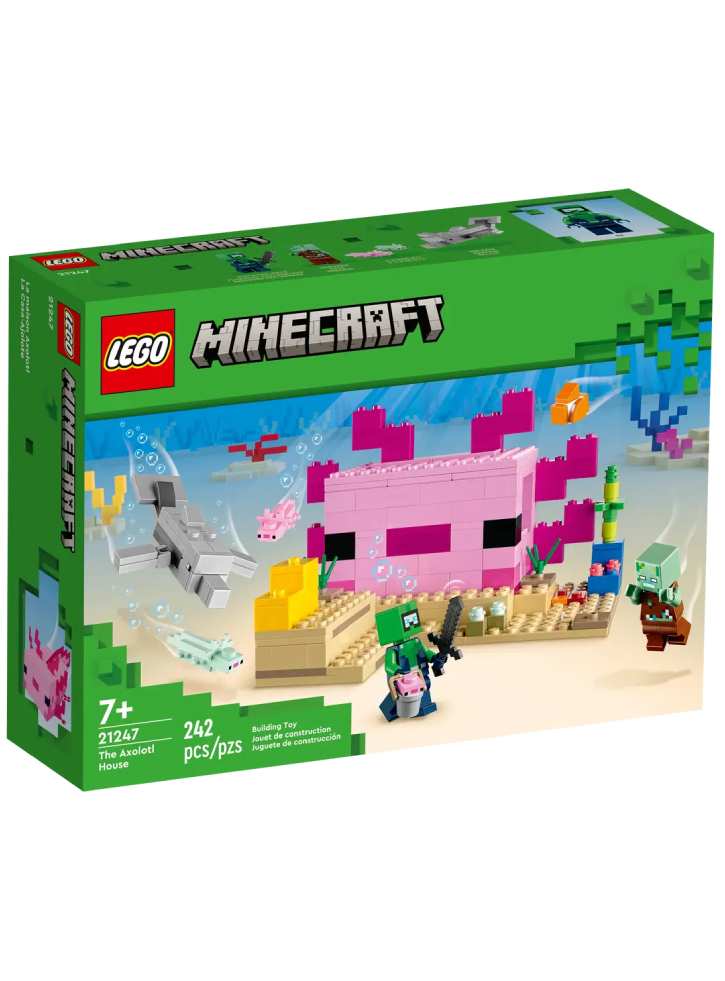 LEGO Minecraft The Axolotl House (21247)