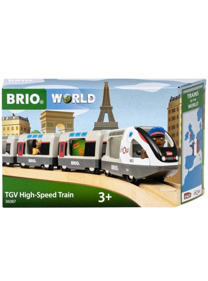 BRIO TGV High-Speed Train (Trains of the world) (36087)