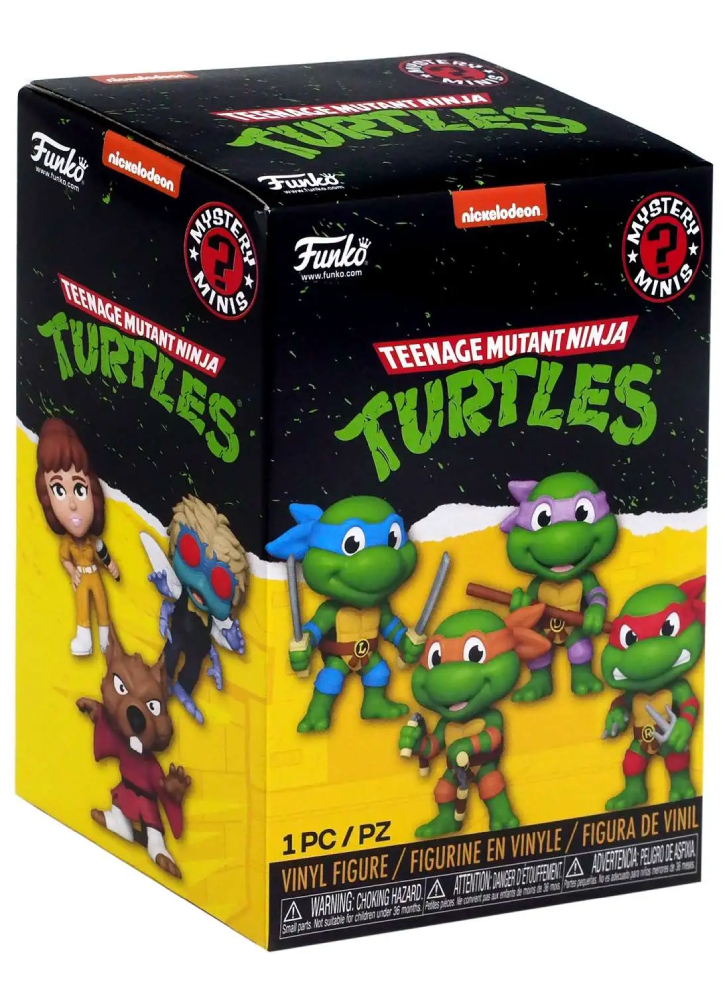 Mystery Minis Teenage Mutant Ninja Turtles Blind Box Random 5cm