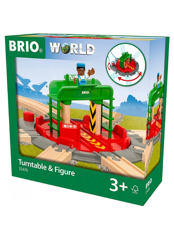 Set BRIO Turntable And Figure (33476)