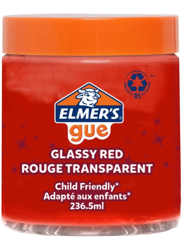 Elmer\'s Gue Pre Made Slime Red (2162069)