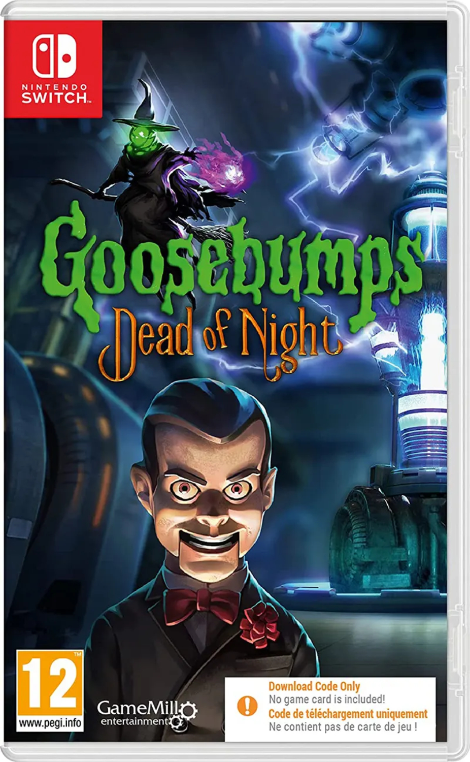 Goosebumps Dead of Night Нинтендо Суич