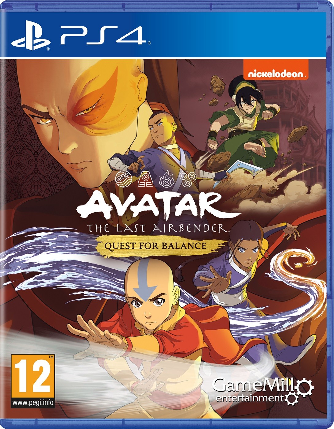 Avatar The Last Airbender Quest for Balance Плейстейшън 4