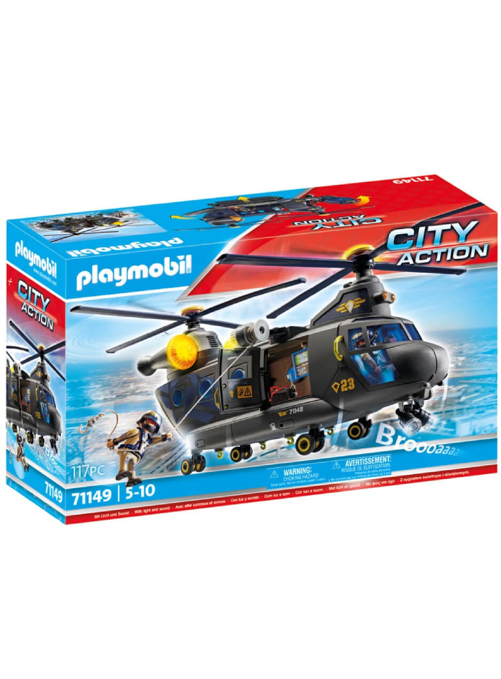 Playmobil Tactical Unit Rescue Aircraft (71149)