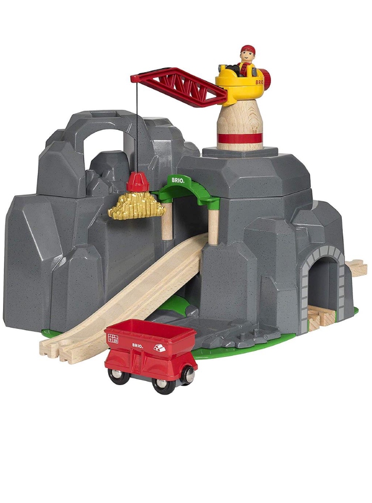 BRIO Crane & Mountain Tunnel (33889)