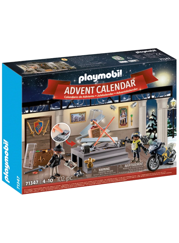 Playmobil Advent Calendar Police Museum Theft 71347