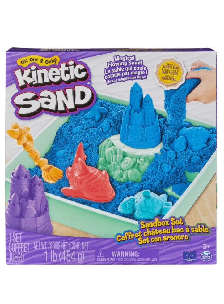 Set Kinetic Sand Sandbox Blue (20143454)