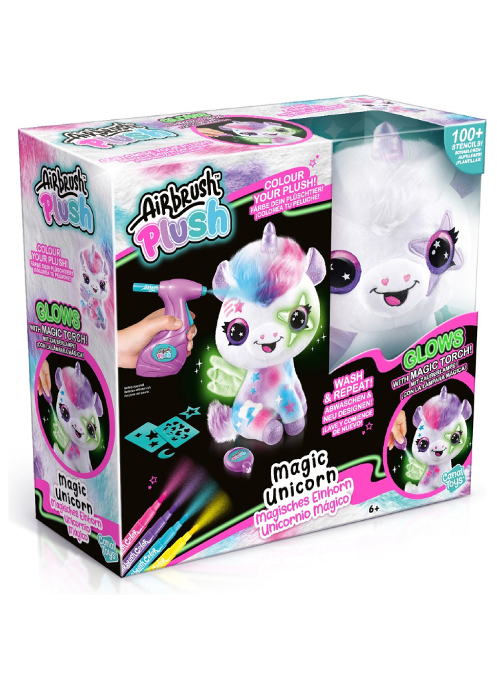 Plus Airbrush Glow In the Dark Unicorn (1274)