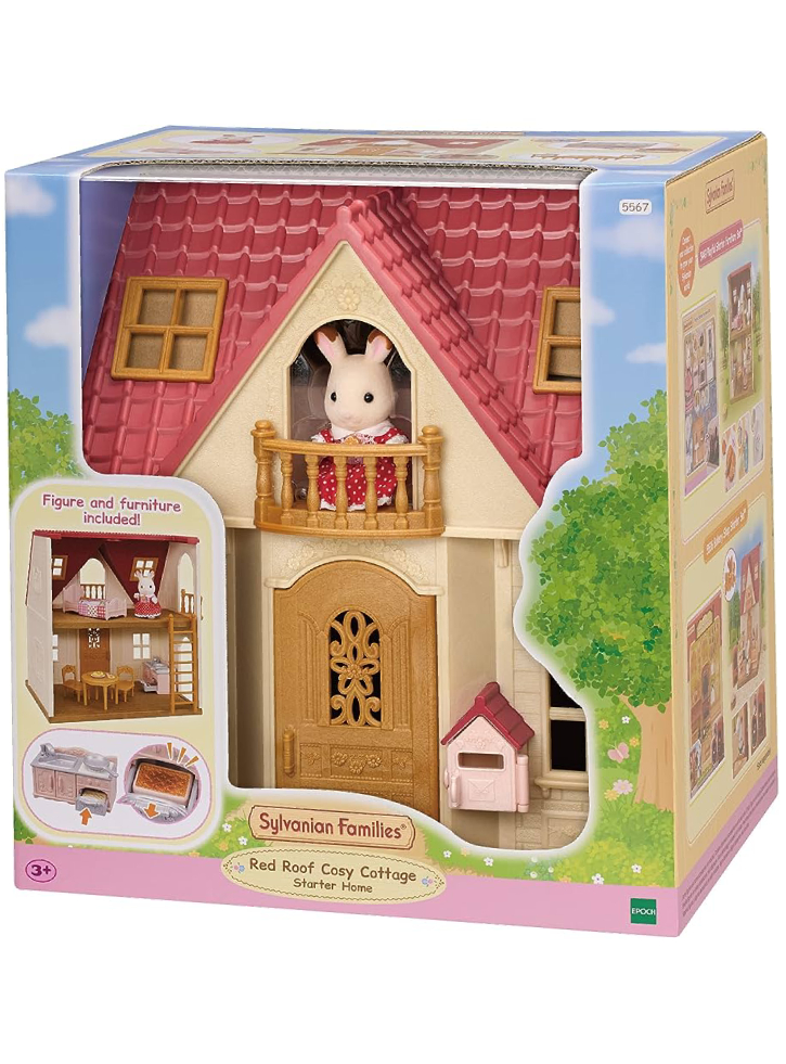 Sylvanian Families New Red Roof Cosy Cottage Starter Home (5567)