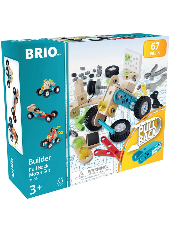 Set BRIO Builder Pull Back Motor (34595)