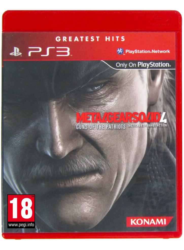 Metal Gear Solid 4 Guns of the Patriots Greatest Hits Плейстейшън 3