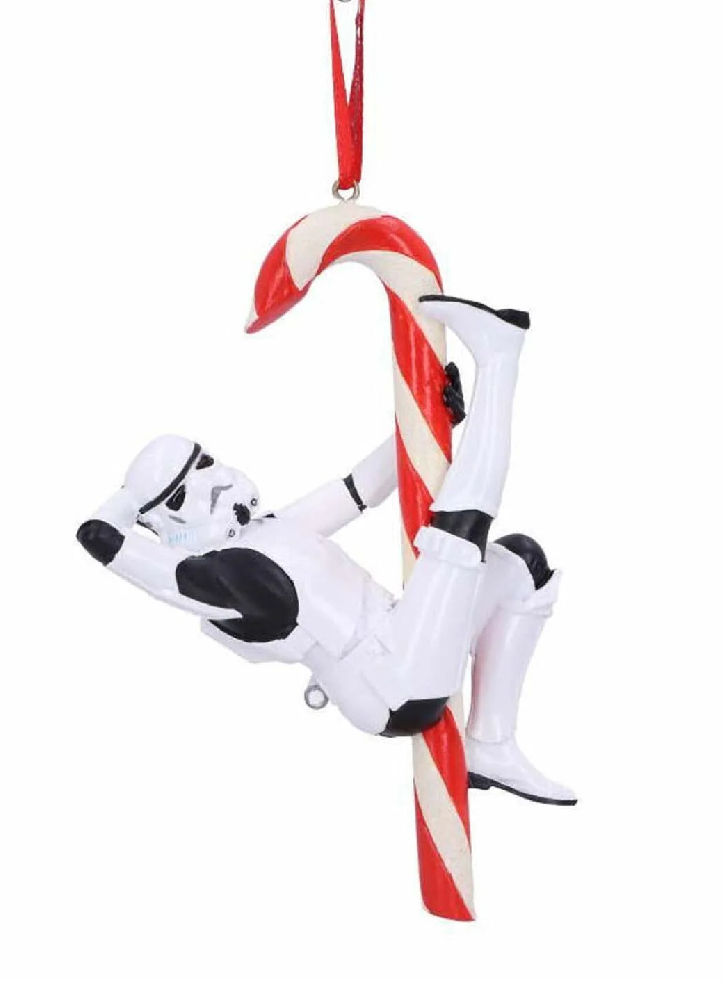 Stormtrooper Candy Cane Hanging 12cm