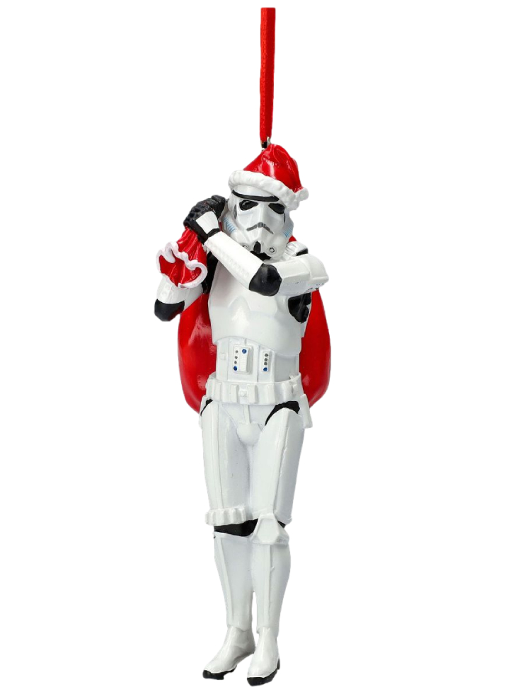 Stormtrooper Santa Sack Hanging 13cm