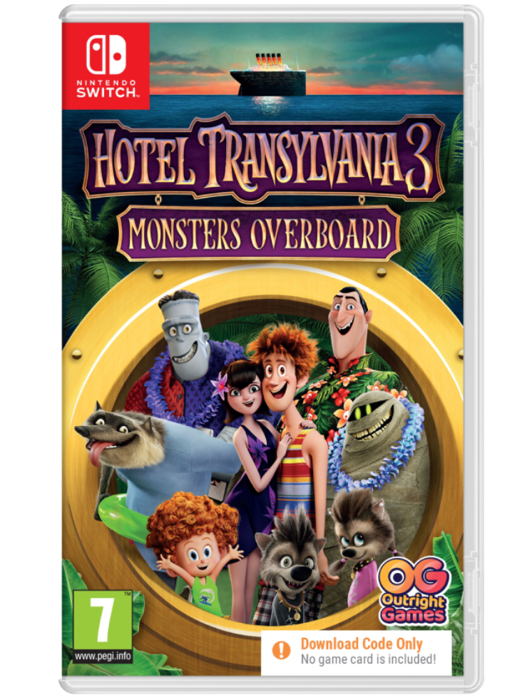 Hotel Transylvania 3 Monsters Overboard Нинтендо Суич