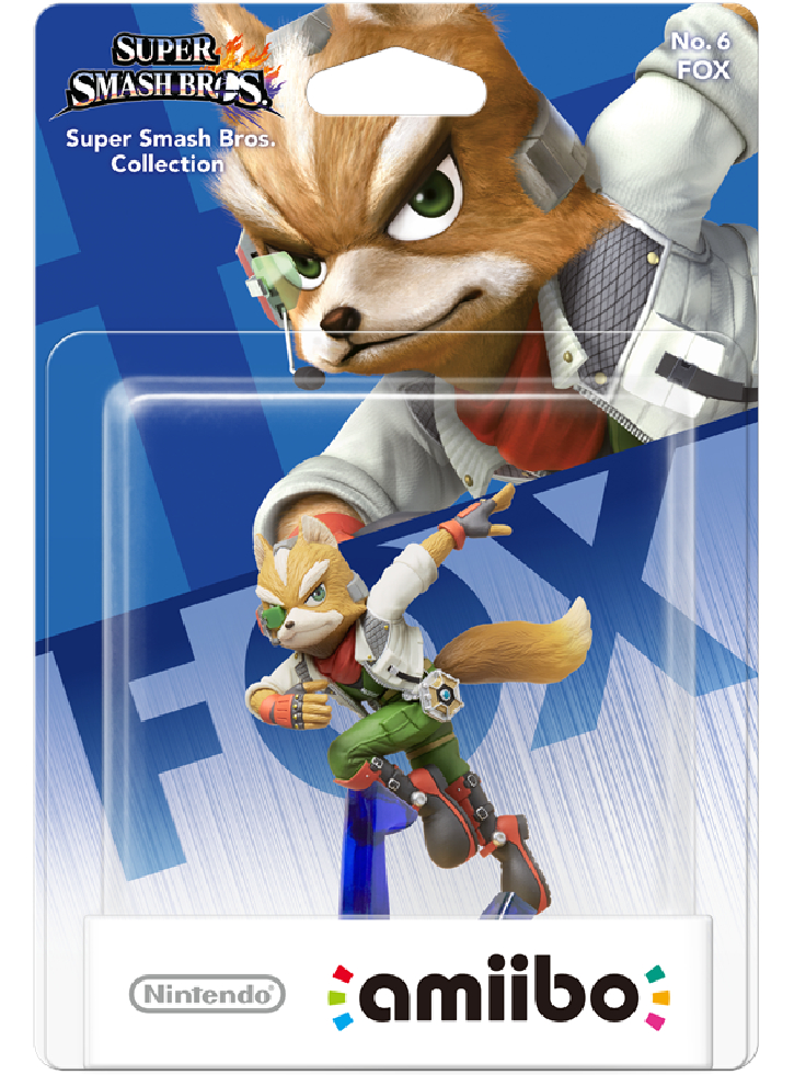 Amiibo Fox Super Smash Bros