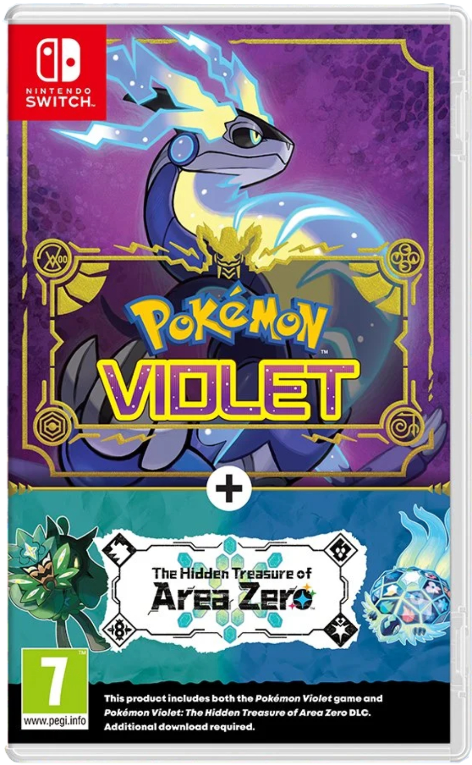 Pokemon Violet + Hidden Treasure of Area Zero DLC Нинтендо Суич