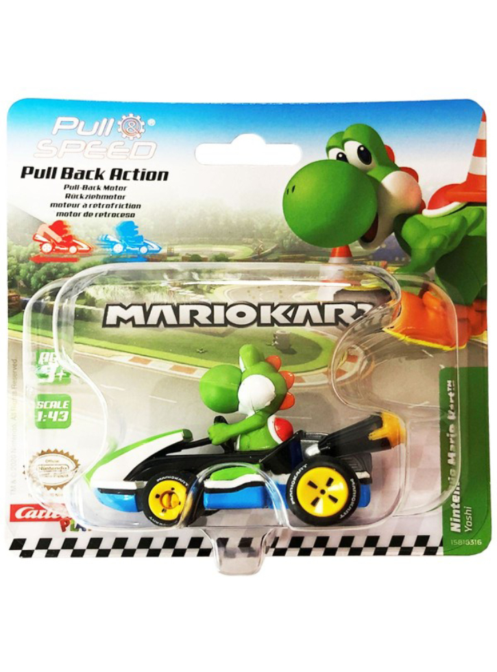 Masina Pull Speed Nintendo Mario Yoshi 1:43 (15818316)