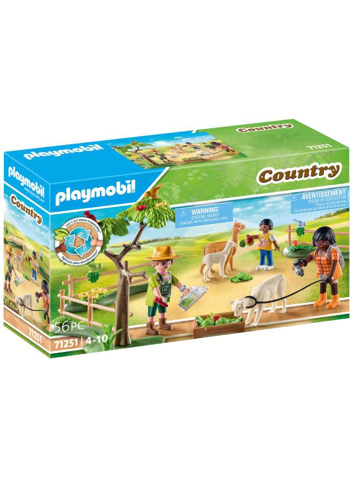 Playmobil Country Alpaca Hike 71251