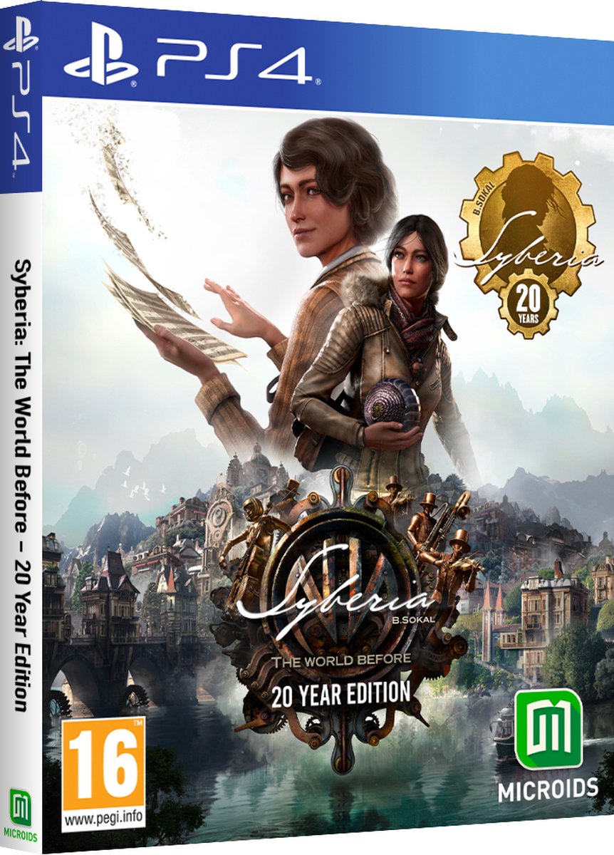 Syberia The World Before 20 Year Edition Плейстейшън 4