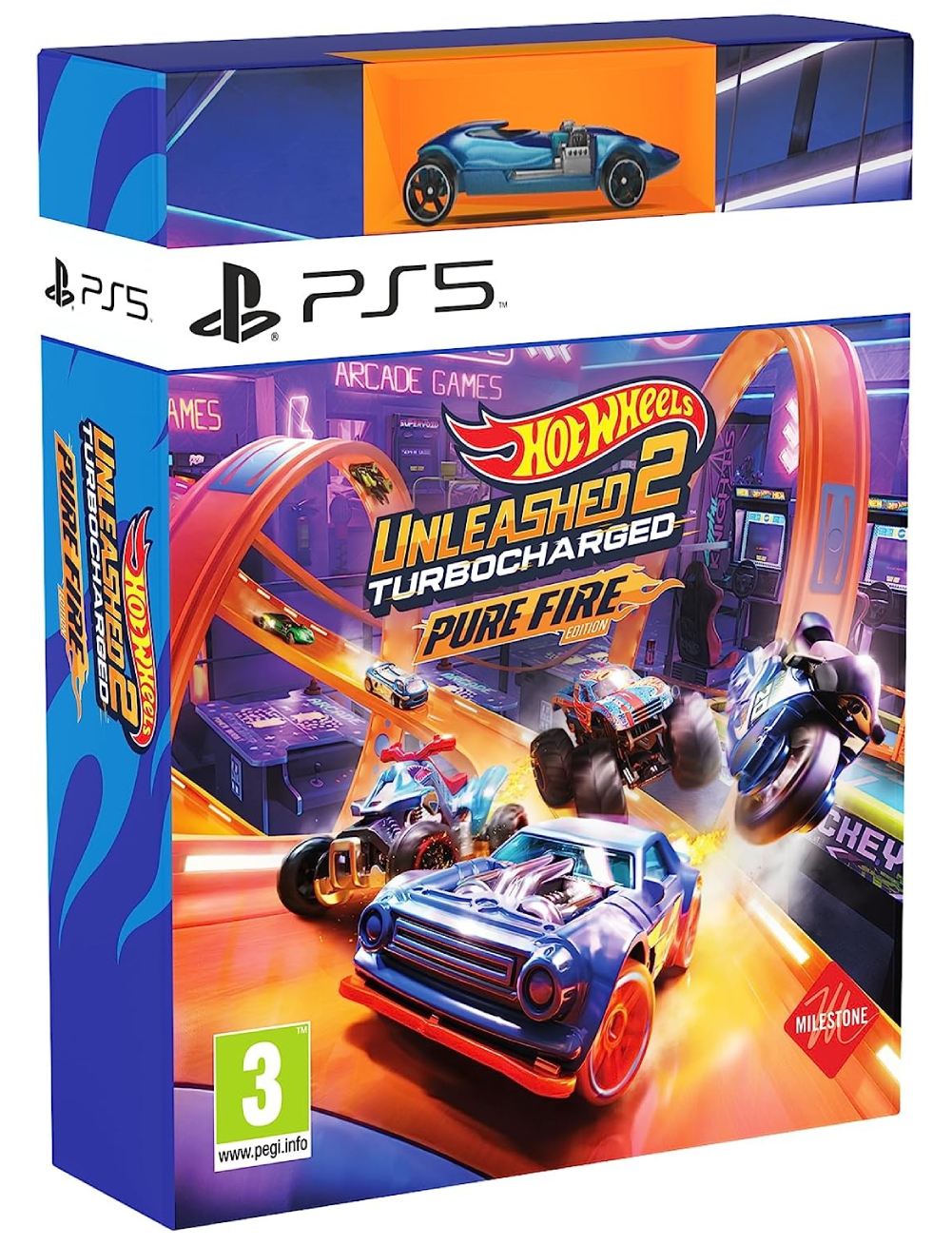 Hot Wheels Unleashed 2 Turbocharged Pure Fire Edition Плейстейшън 5