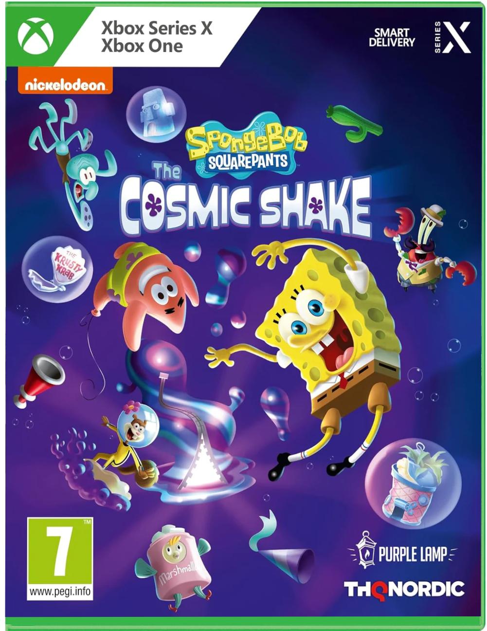 SpongeBob SquarePants The Cosmic Shake XBOX СЕРИЯ X