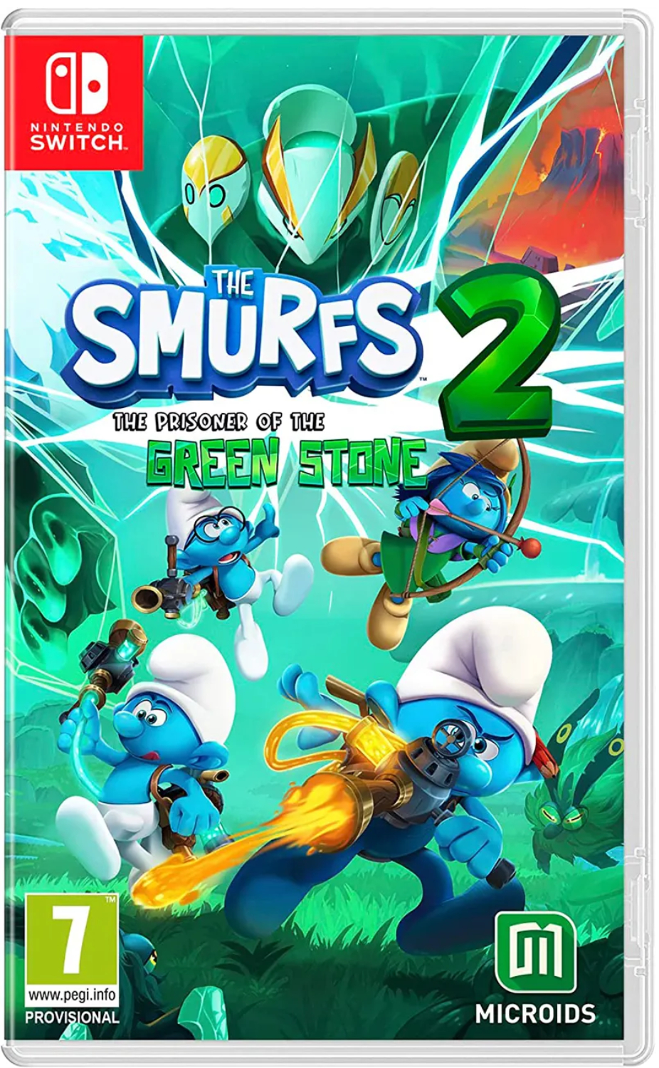 The Smurfs 2 The Prisoner of the Green Stone Нинтендо Суич