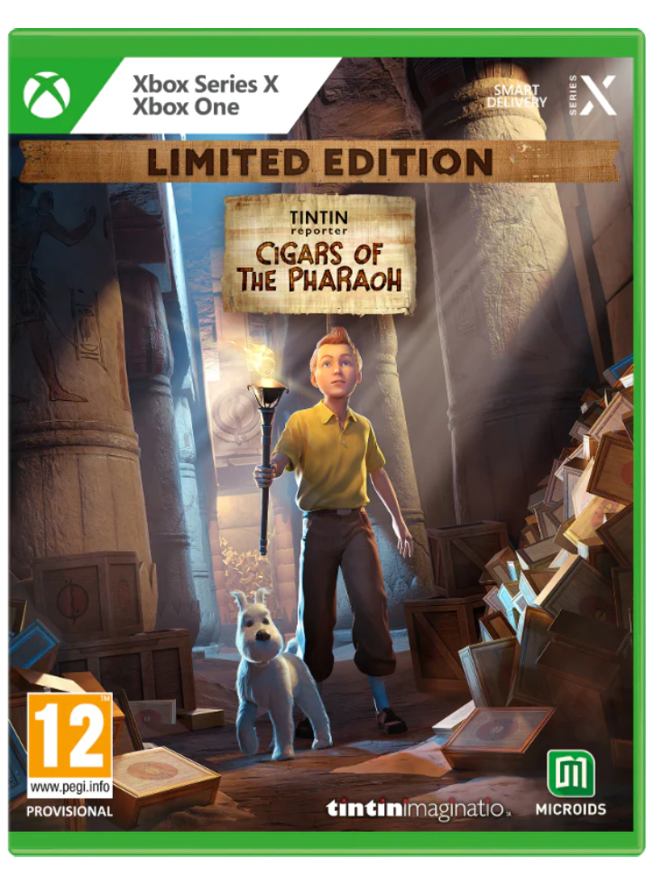 TINTIN Reporter Cigars of The Pharaoh Limited Edition XBOX ONE