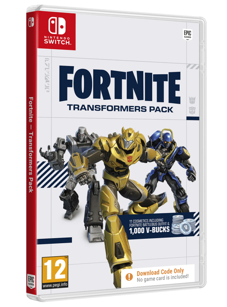 Fortnite Transformers Pack Нинтендо Суич