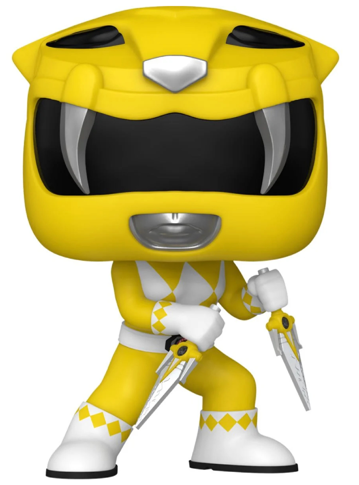 Pop Television Power Rangers Yellow Ranger 10cm