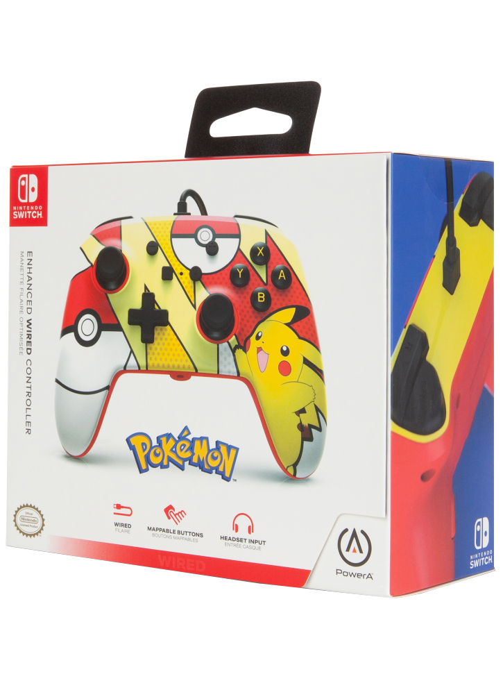 Controller PowerA Enh Wired Pop Art - Nintendo Switch