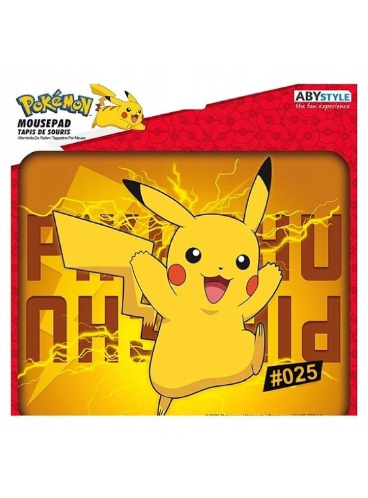 Mousepad Pokemon Flexible Pikachu