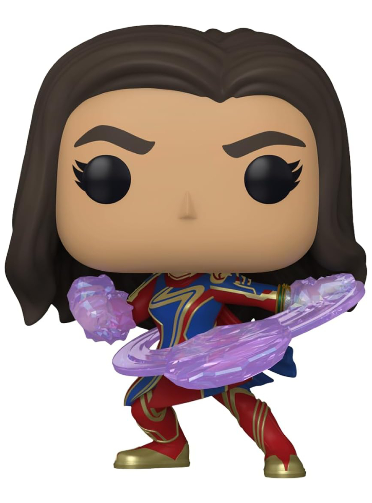 Pop The Marvels Ms Marvel Bobble Head 9cm