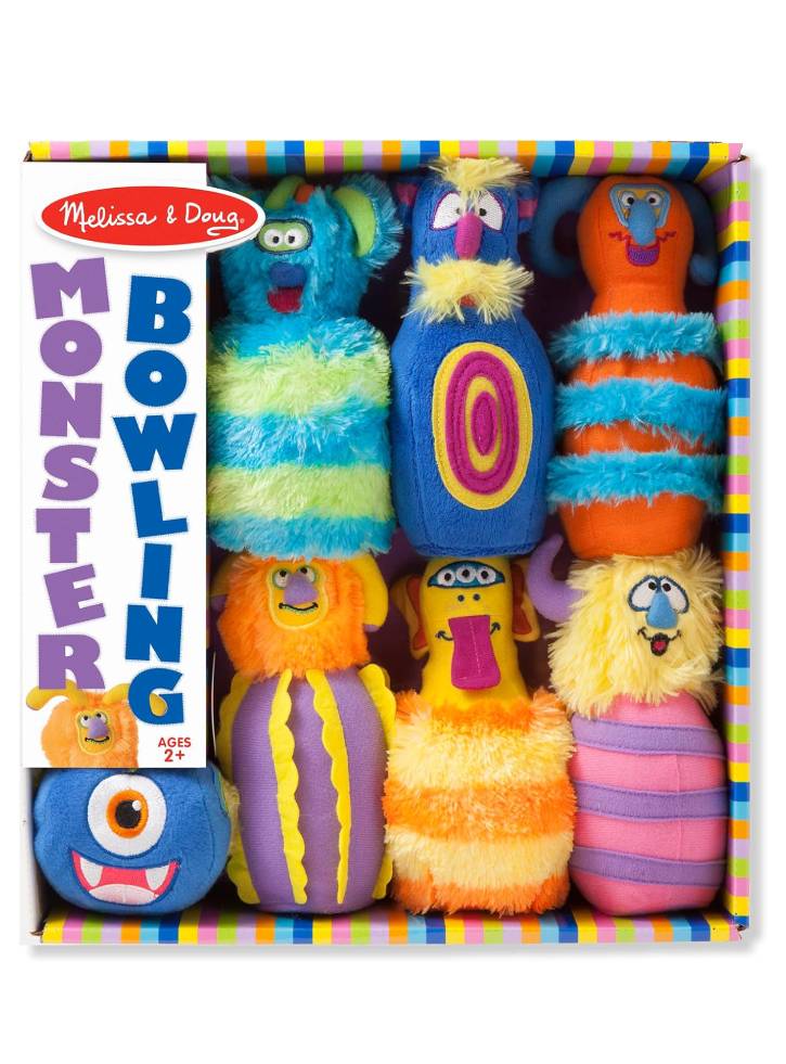 Plus Melissa & Doug Monster Bowling (12210)