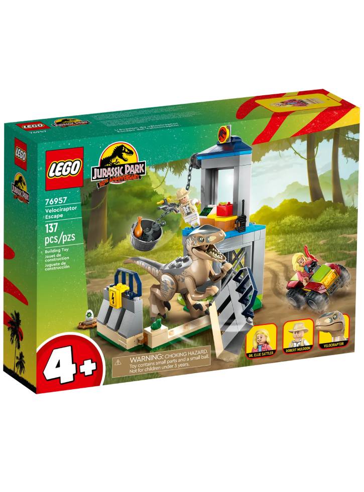 Lego Jurassic World Velociraptor Escape (76957)