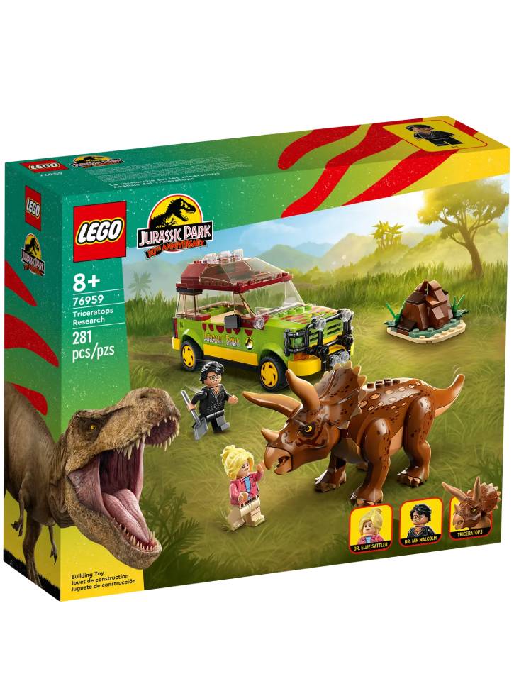 LEGO Jurassic World Triceratops Research (76959)