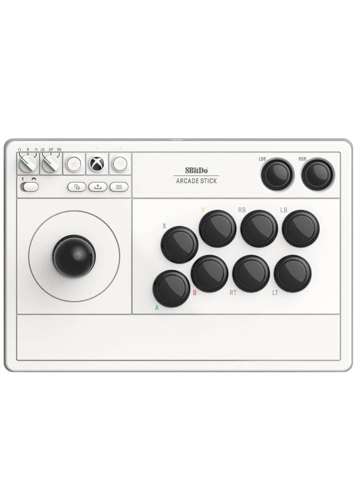 8BitDo Arcade Stick White - Xbox Series X