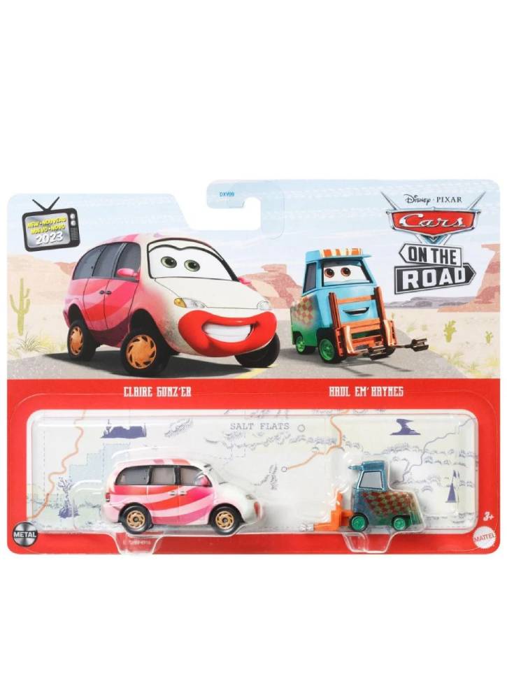 Disney Pixar Cars On the Road Claire Gunzer & Haul Em Haynes (HLH66)