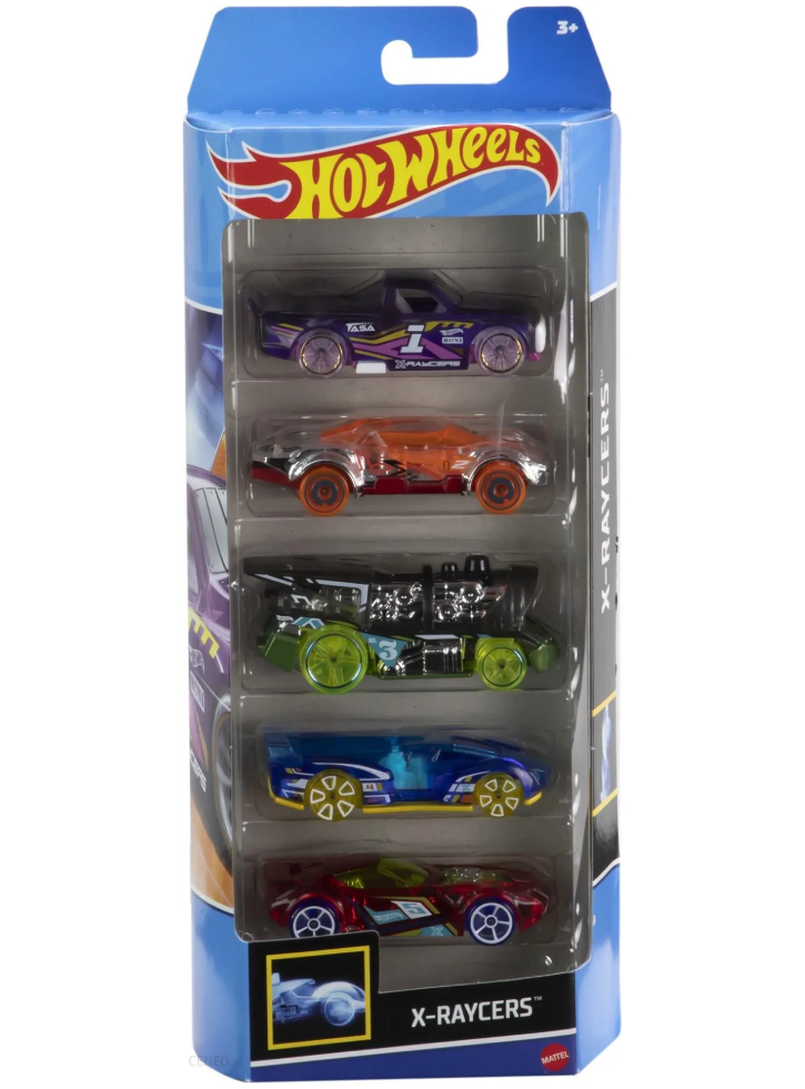 Set 5 Hot Wheels X-Raycers (HTV41)