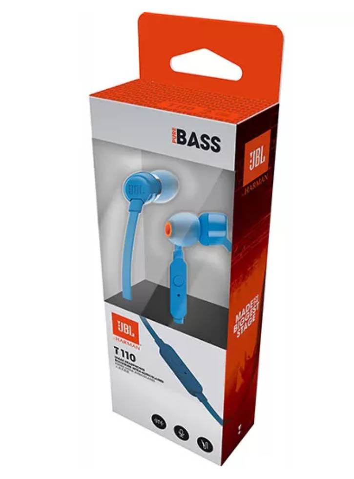 Headphones Jbl T110 Blue