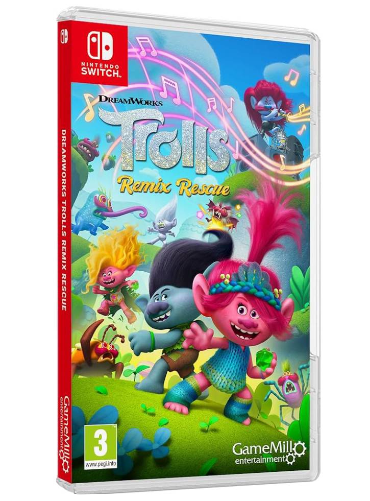 Trolls Remix Rescue Нинтендо Суич