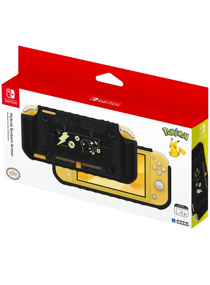 Husa Hori Lite Hybrid System Armor Pokemon Pikachu Black & Gold