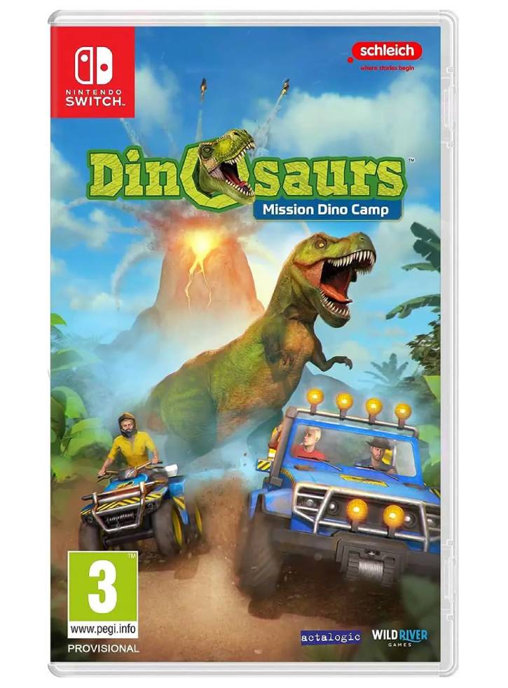 Dinosaurs Mission Dino Camp Нинтендо Суич