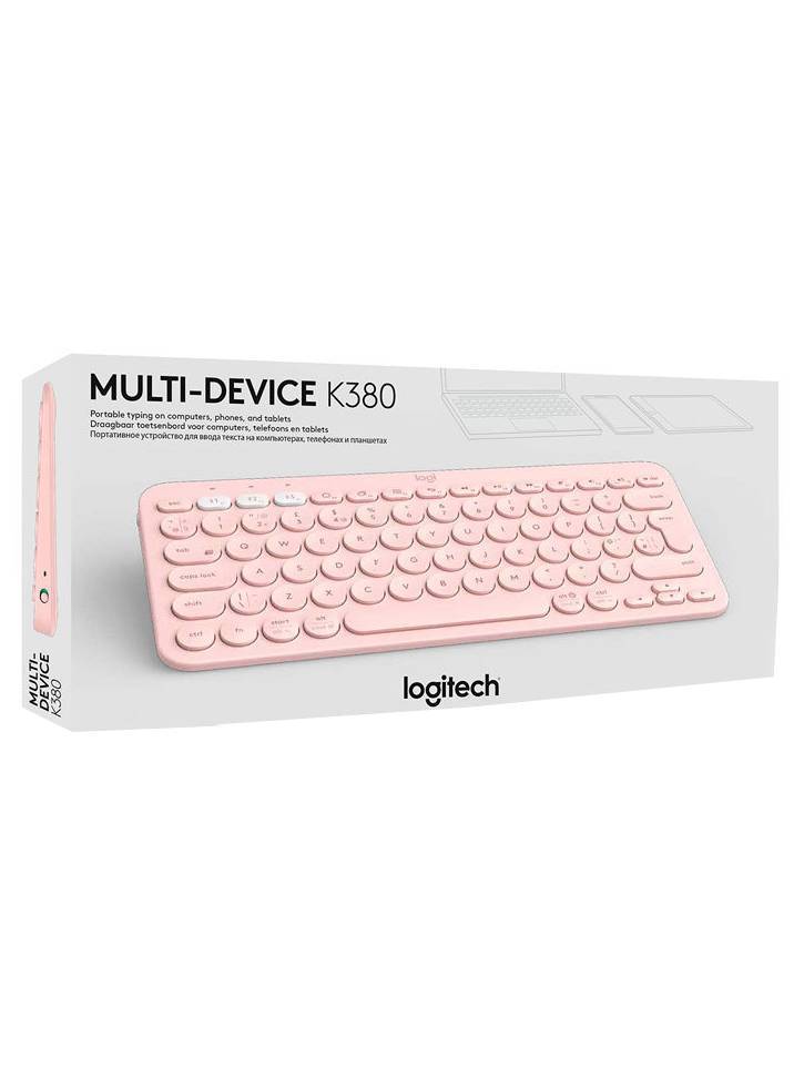 Tastatura Logitech K380 Mac/Multi-Device Bluetooth Rose