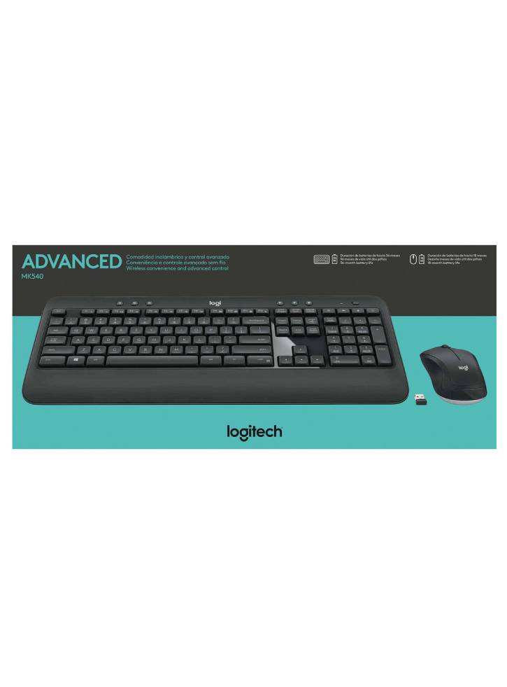 Tastatura Logitech MK540 Advanced Wireless & Mouse Combo