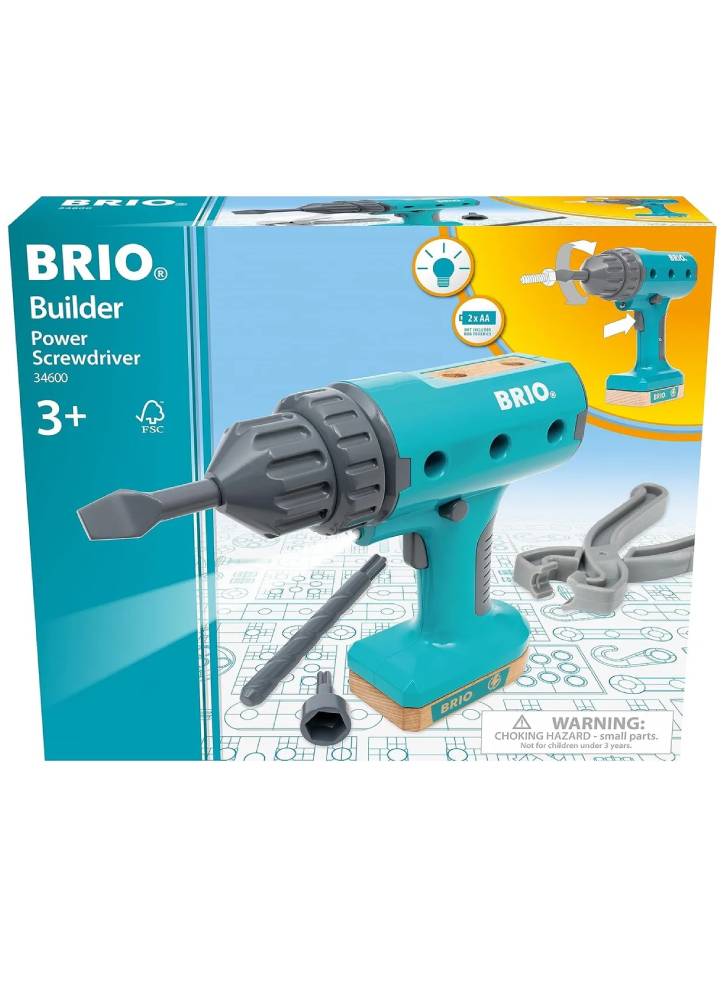 BRIO Builder Power Screwdriver (34600)