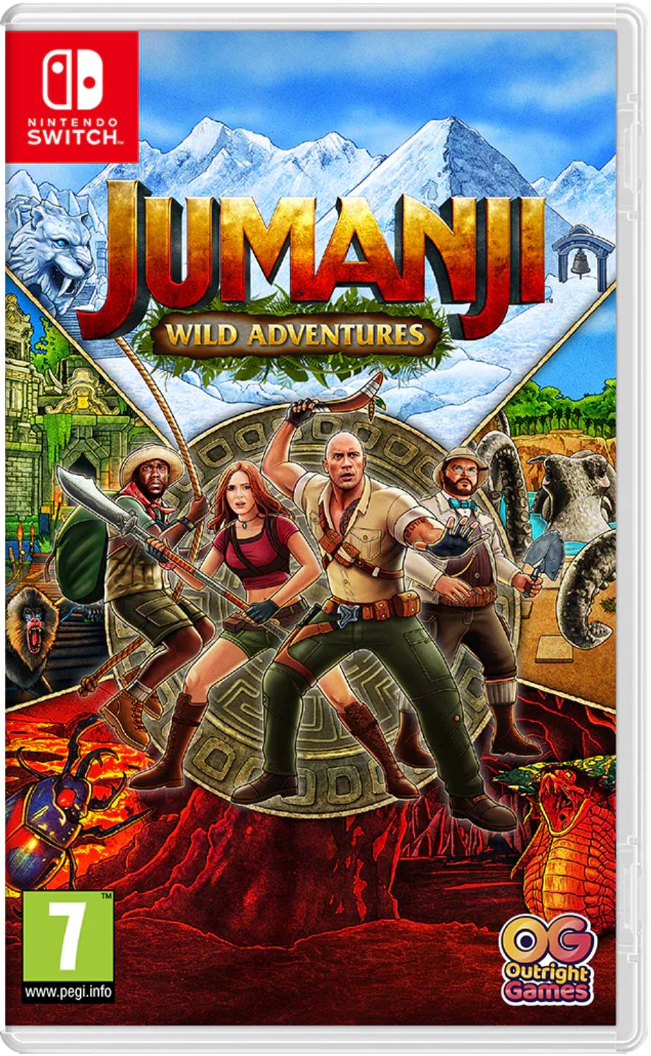 Jumanji Wild Adventures Нинтендо Суич